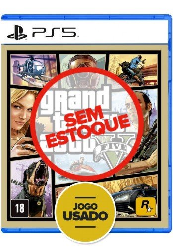 GTA V: Grand Theft Auto - PS5 (Usado)